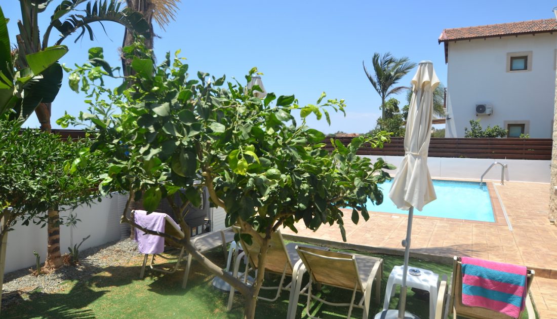 Garden in Cyprus Villas